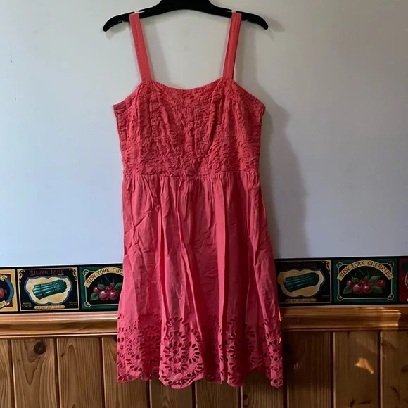 Women’s Coral Sun Dress - Picture 1 of 3